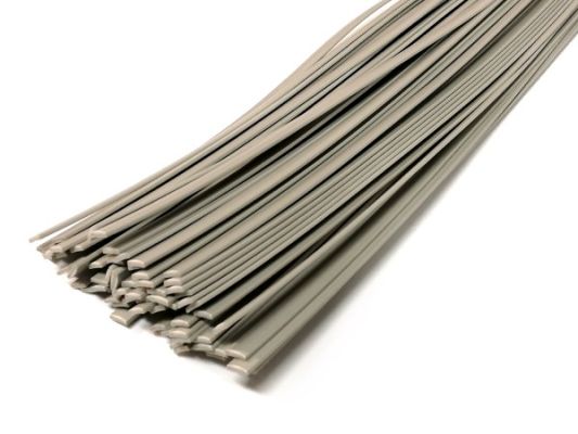 Plastic welding rods PP 8x2mm Flat Beige 1kg rods